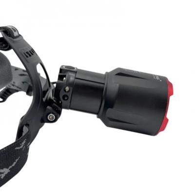 Фонарь налобный SY-2310T, Laser LED, ZOOM, 3*18650, Type-C