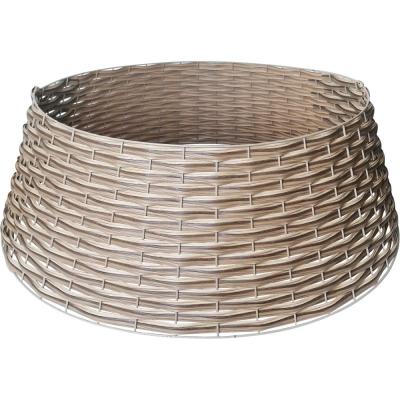 Плетеная корзина для елки ротанг, Кукуруза, цвет Орех, XL 75