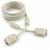 Шнур VGA(M)-VGA(M) 15м Premium Cablexpert CC-PPVGA-15M, тройной экран, серый