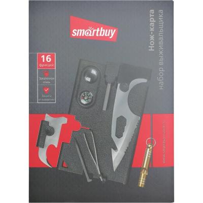Нож-карта мультиинструмент SmartBuy (16 функций) (SBT-PS-10)