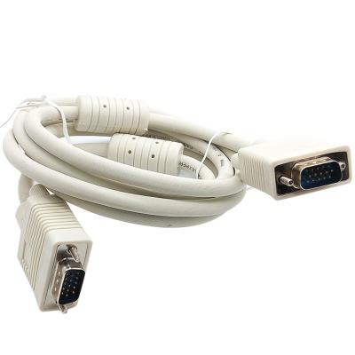 Шнур VGA(M)-VGA(M) 1,8м Premium Cablexpert CC-PPVGA-6, тройной экран, серый