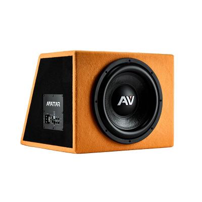 Автосабвуфер AVATAR Tsunami 12A orange корпусный активный 250/1000вт