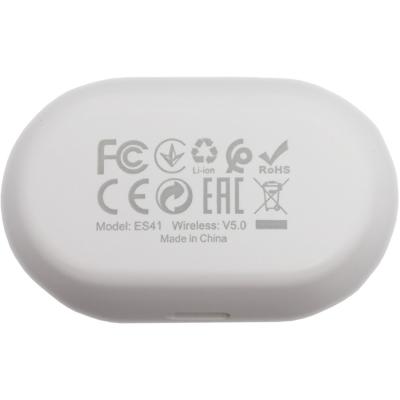 Беспроводные наушники HOCO ES41 Clear sound, bluetooth, в кейсе, белый***