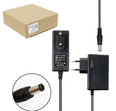 Блок питания импульсный  9,0V,  1,0A, 9W вилка на блоке, обр. полярность, LP134  