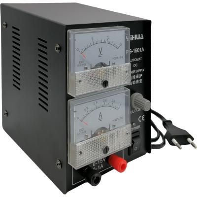 Блок питания лабораторный YH1501A  0-15V  0-1A