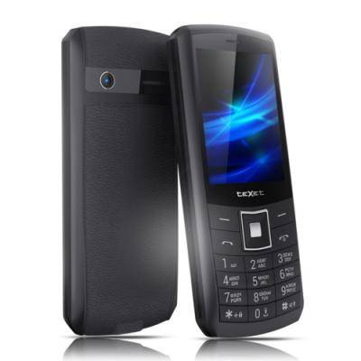 Мобильный телефон teXet TM-D328 Powerbank, черный