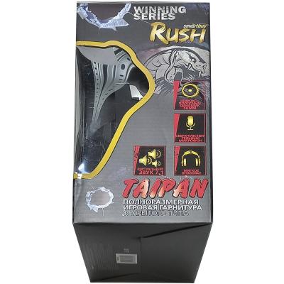 Полноразмерная игровая гарнитура SmartBuy RASH TAIPAN, вирт.звук 7.1, велюр, черн/красн (SBHG-3200)