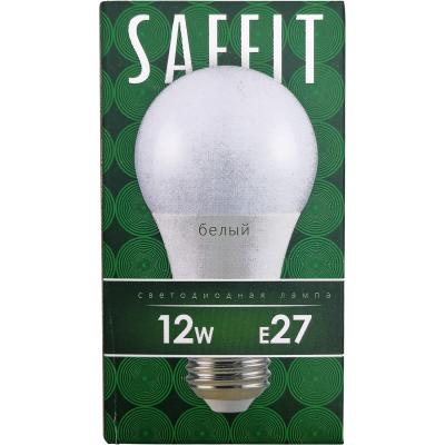 LED лампа A60/12W/4000/E27, SAFFIT /55008/
