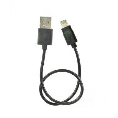 Кабель USB - Lightning 8pin, 0,3м, Robiton P16, черный