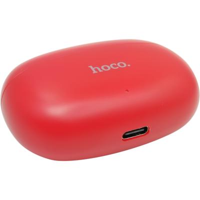Беспроводные наушники HOCO EW17, Bluetooth, в кейсе, красный