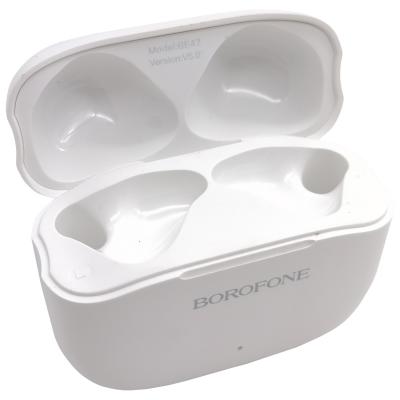 Беспроводные наушники BOROFONE BE47 TWS Perfecto, bluetooth, в кейсе, белый