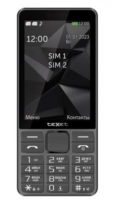 Мобильный телефон teXet TM-D324 серый