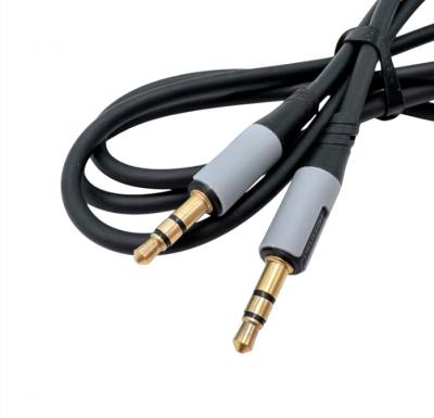 Jack 3,5mm - Jack 3,5mm 1,0м stereo BOROFONE BL19, черный