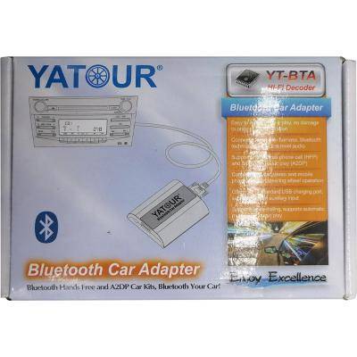 Эмулятор CD чейнджера Yatour адаптер Toyota/Scion/Lexus тип B (TOY2_BTA) c Bluetooth