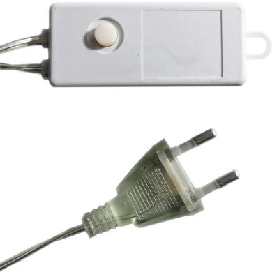Гирлянда дюралайт, уличная, 10м, LED, син.