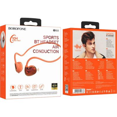 Беспроводные наушники BOROFONE BE63 Talent air, bluetooth, красный