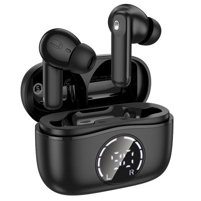 Беспроводные наушники HOCO EQ22 Singer, ANC+ENC, bluetooth, в кейсе, черный