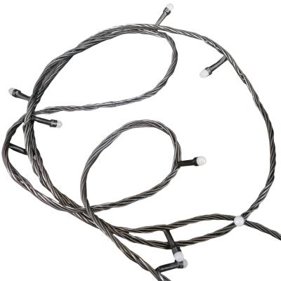 Гирлянда катушка, 50м, 240LED, 8mm, матовый, красн. LX-10/LX-90