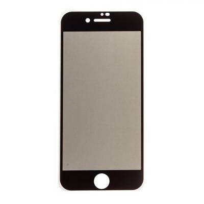 Стекло защитное iPhone 7/8, Антишпион Glass 0.22 mm 9D в тех.уп., графит