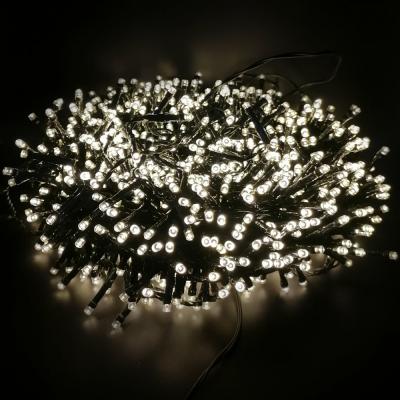 Гирлянда нитевая, 20м, 1000LED, т.бел. 8 функций, Luca Snake Light /83783/