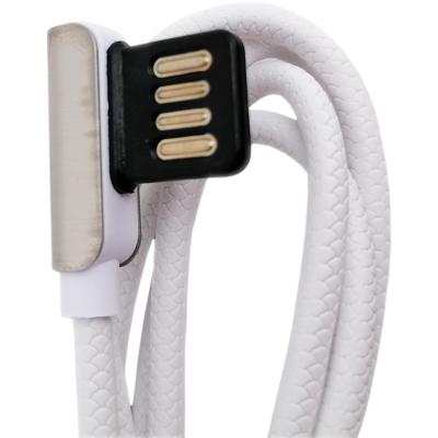 Кабель USB - micro USB, 1,2м, HOCO U42 Exquisite steel, белый