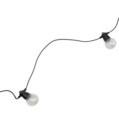Гирлянда белт-лайт, уличная, 10м, 20LED, теплый белый, шаг 50см, лампы в компл., OG-LDG24