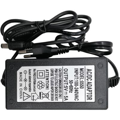 Блок питания импульсный  5,0V,  5,0A, 2,5х5,5 мм