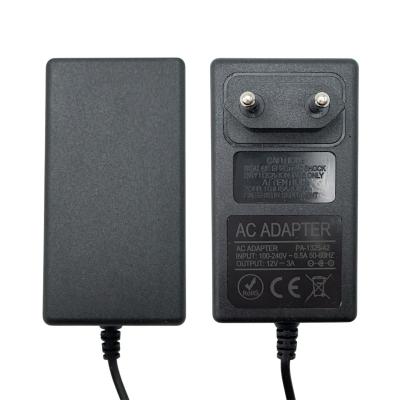 Блок питания импульсный 12,0V,  3,0A, 3,5x1,35мм "IRBIS"