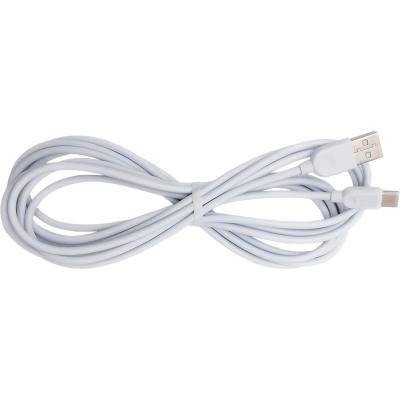 Кабель USB - Type C, 3,0м, Borofone BX14 LinkJet, белый