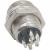 MIC12 (GX12) штекер 6pin, на корпус (5А, 125В)