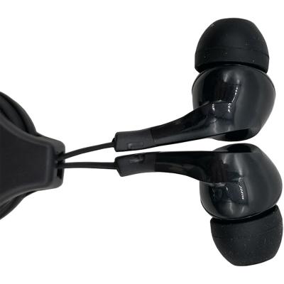 Наушники HOCO M68 Easy clip, с катушкой, черный