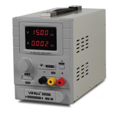 Блок питания лабораторный YH305DA  0-30V  0-5A, Led, защита от перегрузок