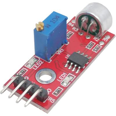 Модуль датчика звука KY-037 с микрофоном на LM393 /