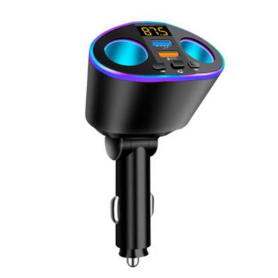 FM модулятор Орбита TDS TS-CAF25 RGB + разветвитель прикуривателя (Bluetooth) 
