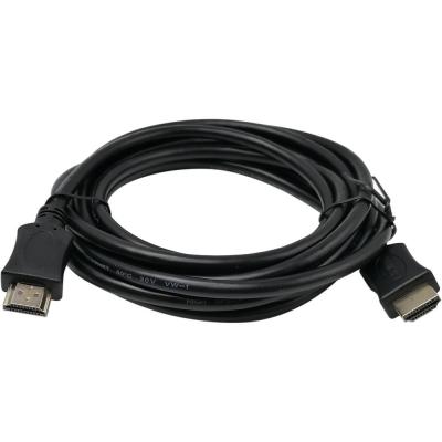 Шнур HDMI-HDMI 3.0м (пластик-золото) D6,0мм /56-008
