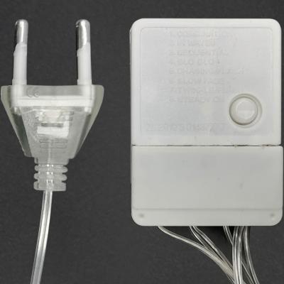 Гирлянда водопад, 3,0м/3,0м, 280LED New бел. П.П. LX-257