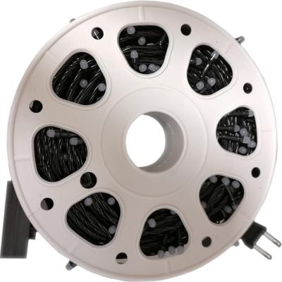 Гирлянда катушка, 50м, 240LED, 8mm, матовый, зел. LX-91