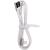 Кабель USB - micro USB, 1,2м, HOCO U42 Exquisite steel, белый