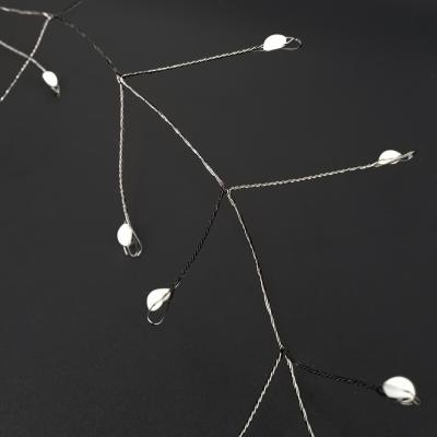 Гирлянда провол. 15м, 600LED, т.свет. капли макро, 8 функций, Luca Snake Light /87430/