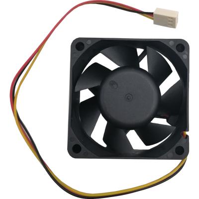 Вентилятор Gembird D6025SM-3, 60х60х25, втулка, 3pin, провод 25см