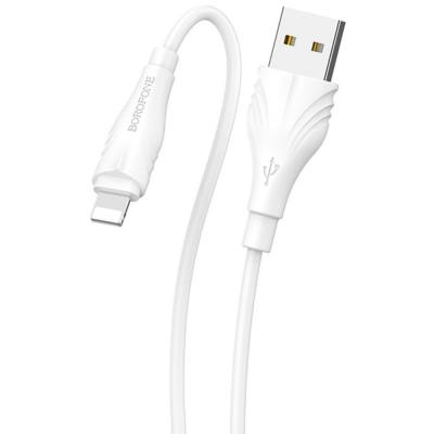 Кабель USB - Lightning 8pin, 3,0м, BOROFONE BX18 Optimal, белый