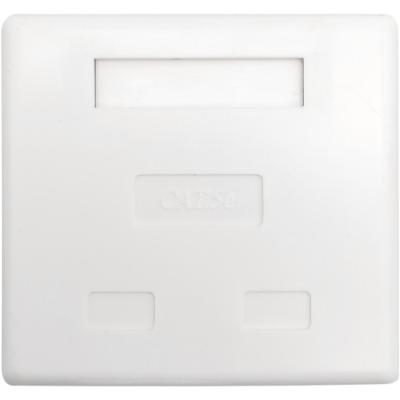 Розетка компьютерная NAS214 RJ-45 кат.5e внешняя, экранированная, 2 порта