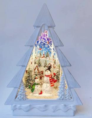 Новогодний фонарь, WDL-24069B, снеговики