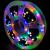 Гирлянда катушка, 50м, 240LED, 8mm, RGB, Ч.П. 17330-4