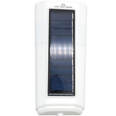 Светильник настенный OG-LDP09, 77LED, IP65, датчик движения, солн. батарея