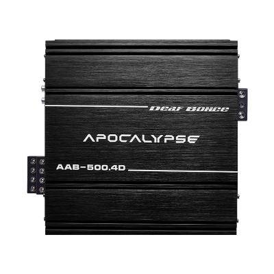 Автоусилитель Apocalypse AAB-500.4D ATOM, 1Ом/4*500т, 2Ом/4*320Вт, 4Ом/4*200Вт, мост 2*1000