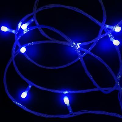 Гирлянда катушка, 100м, 480LED, 8mm, New, син. П.П. LX-247