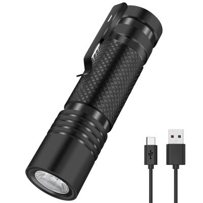 Фонарь ручной Boruit V8, 1LED XM-L2, IPX4, Li-Ion, черный***