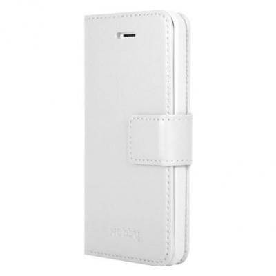 Кейс-книжка iPhone 5/5S, Nobby Comfort CB-002 PU, белый