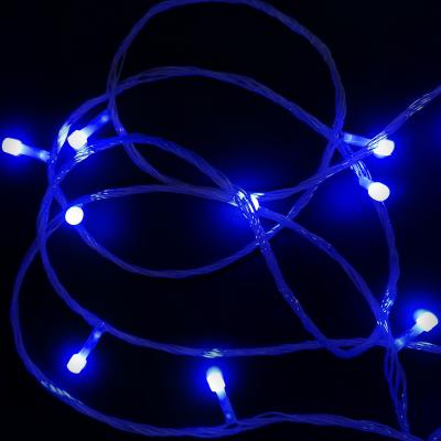 Гирлянда катушка, 100м, 480LED, 5mm, New, син, П.П. LX-168/429